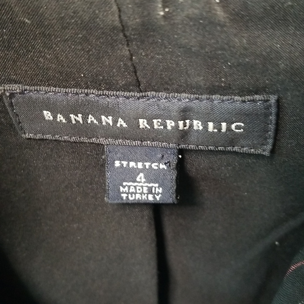 Banana Republic Women Pantsuit Size 4 Stretch Cuffed Pant - Picture 3 of 5